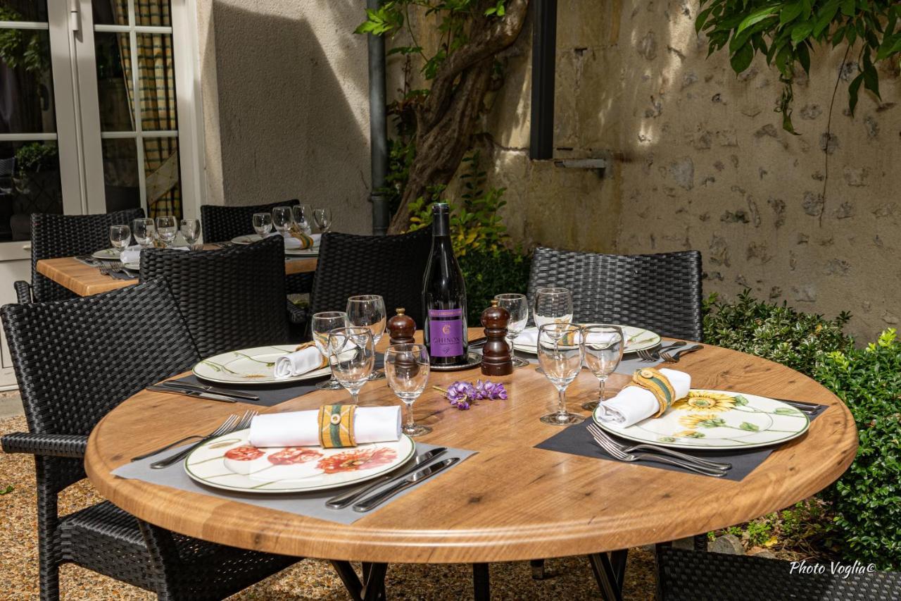 Logis Auberge Le Colombien - Hotel Et Restaurant Villandry Εξωτερικό φωτογραφία