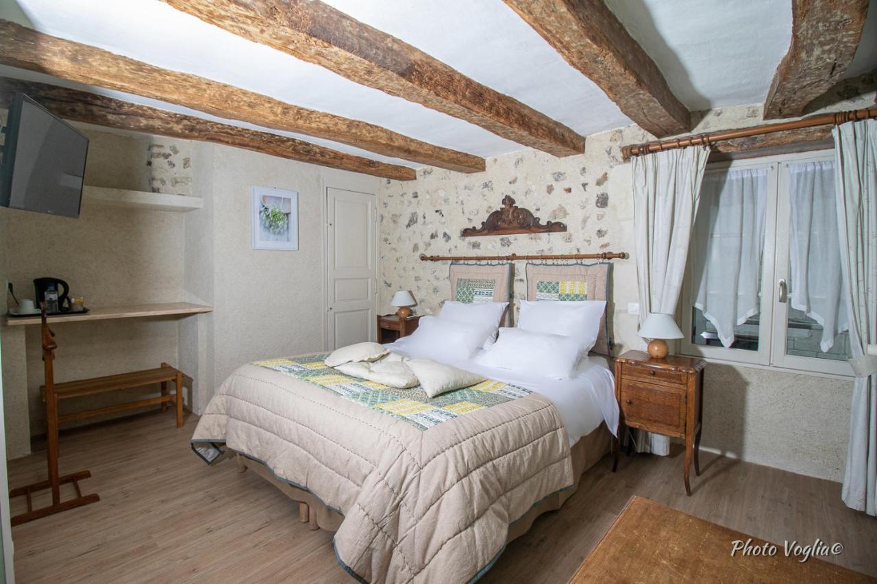Logis Auberge Le Colombien - Hotel Et Restaurant Villandry Εξωτερικό φωτογραφία