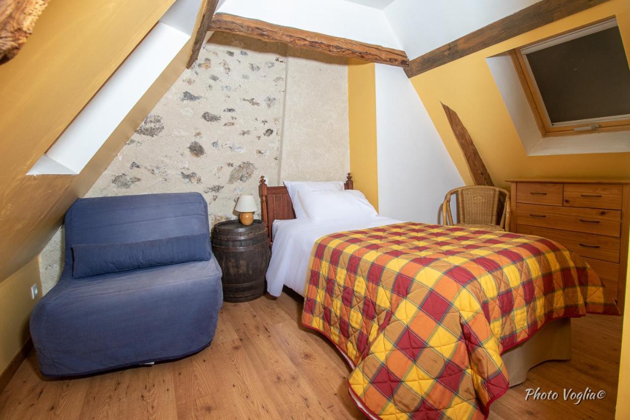 Logis Auberge Le Colombien - Hotel Et Restaurant Villandry Εξωτερικό φωτογραφία
