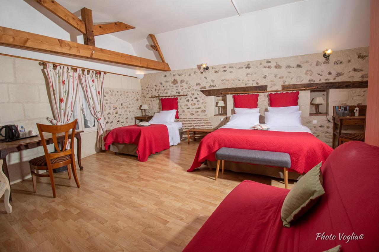 Logis Auberge Le Colombien - Hotel Et Restaurant Villandry Εξωτερικό φωτογραφία