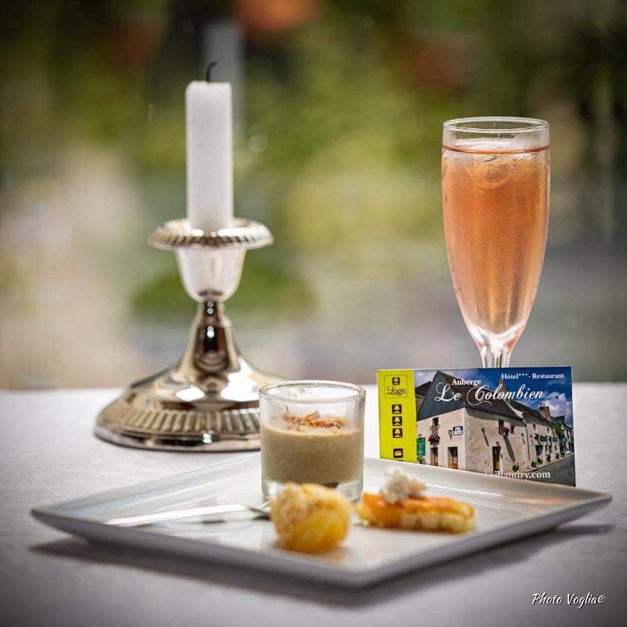 Logis Auberge Le Colombien - Hotel Et Restaurant Villandry Εξωτερικό φωτογραφία