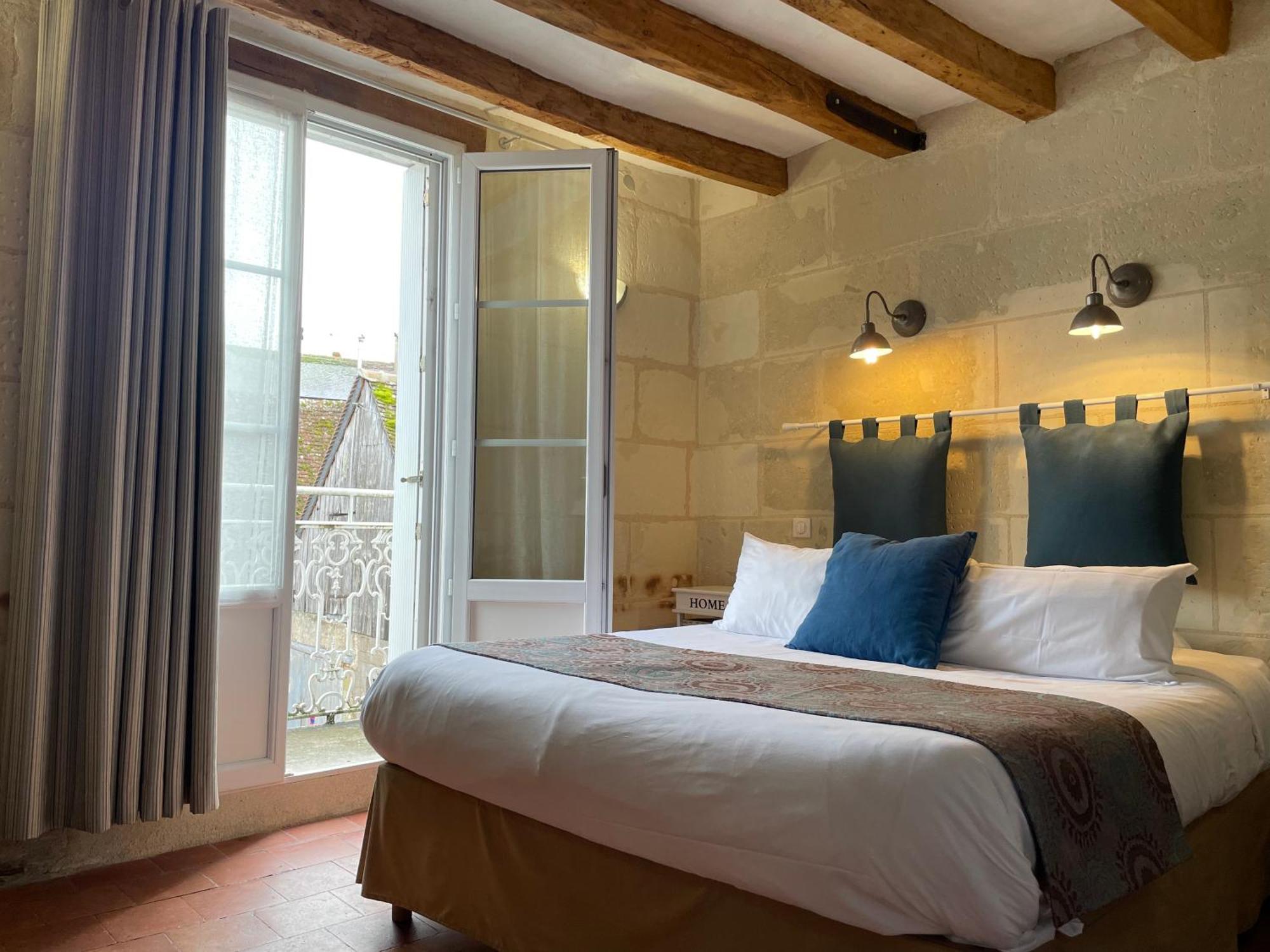Logis Auberge Le Colombien - Hotel Et Restaurant Villandry Εξωτερικό φωτογραφία