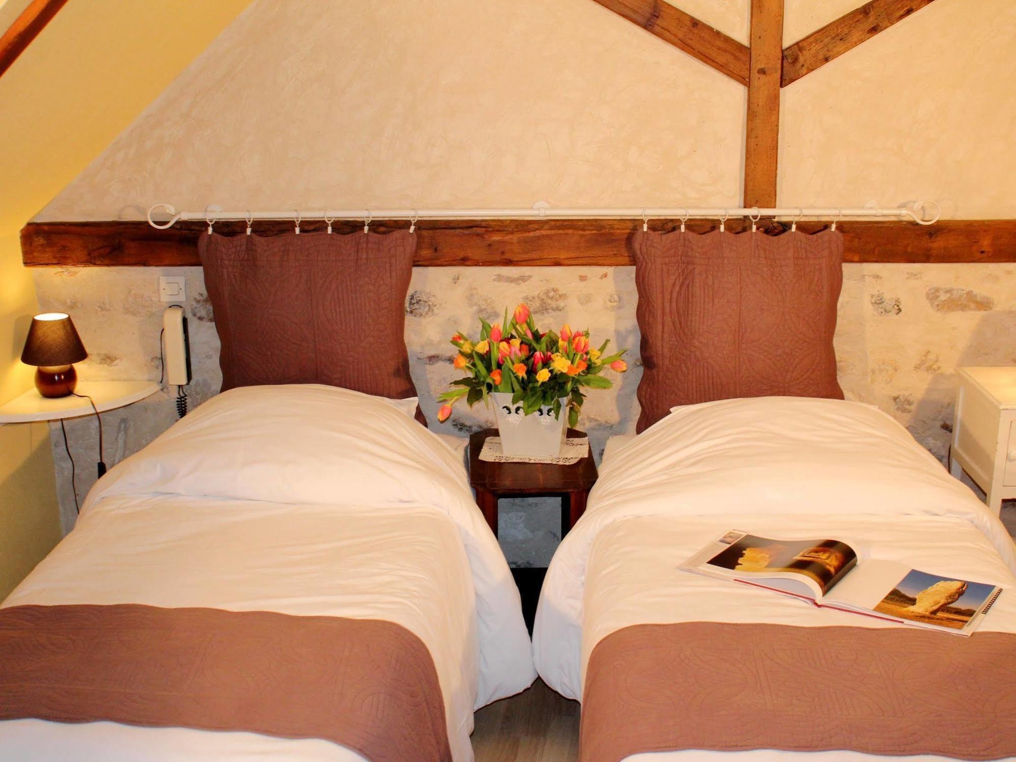 Logis Auberge Le Colombien - Hotel Et Restaurant Villandry Εξωτερικό φωτογραφία