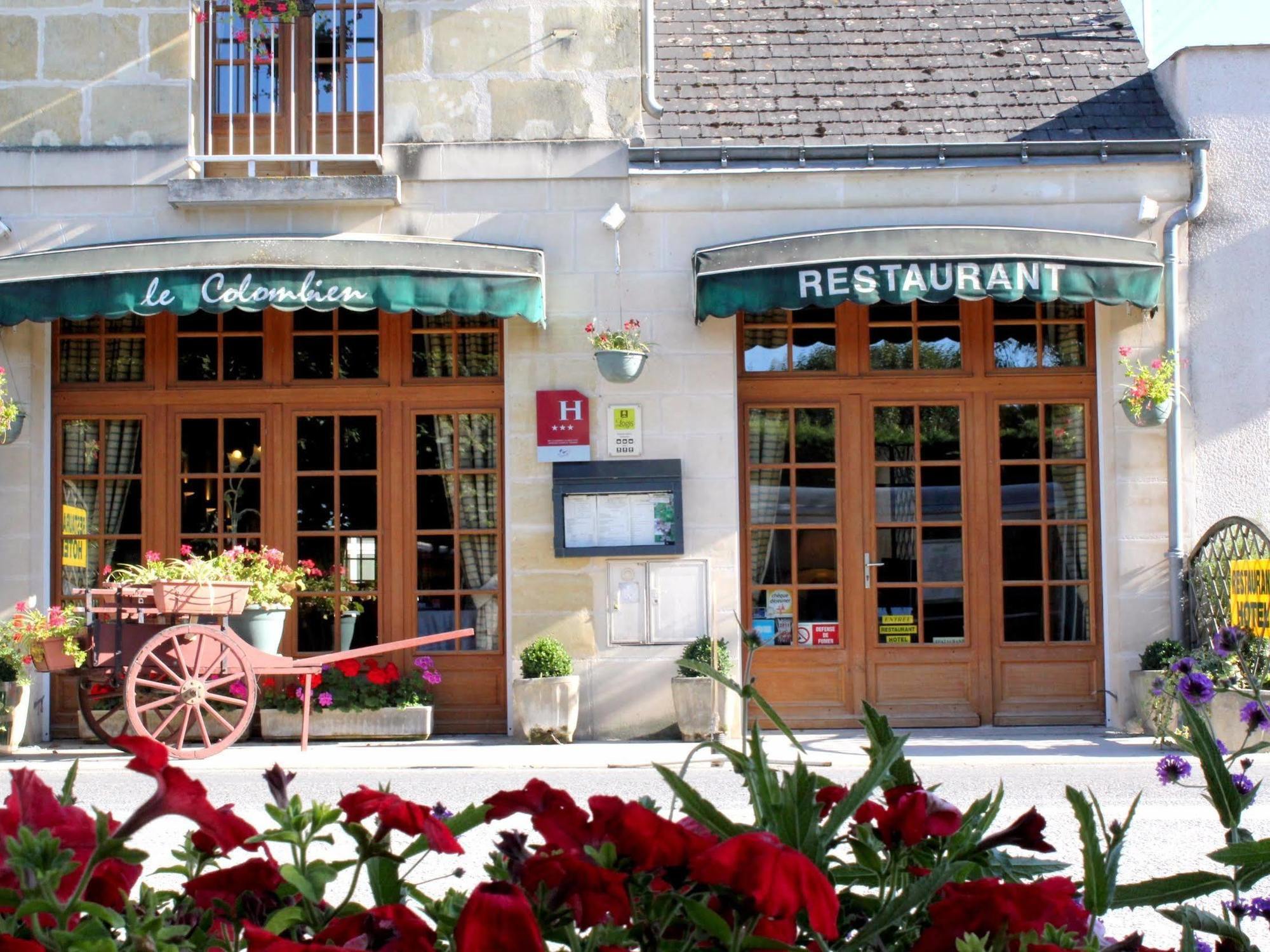Logis Auberge Le Colombien - Hotel Et Restaurant Villandry Εξωτερικό φωτογραφία